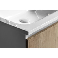 Sapho ARECA umyvadlo, litý mramor, 81x51, 5cm, bílá AC081