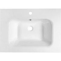 Sapho ARECA umyvadlo, litý mramor, 71x51, 5cm, bílá AC071