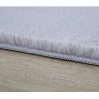 Kusový koberec Pouffy 5100 Silver kruh