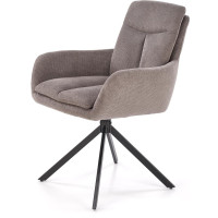 Jídelní otočné křesílko AIDEN - šedé