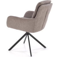 Jídelní otočné křesílko AIDEN - šedé