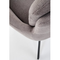 Jídelní otočné křesílko AIDEN - šedé