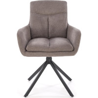 Jídelní otočné křesílko AIDEN - šedé