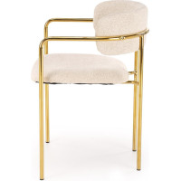 Jídelní křesílko MASON - krémové