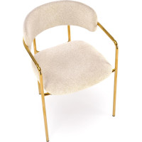 Jídelní křesílko MASON - krémové