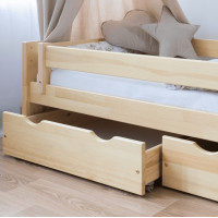 Dětská postel z masivu PAVLÍK - 160x80 cm