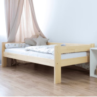 Dětská postel z masivu PAVLÍK - 160x80 cm