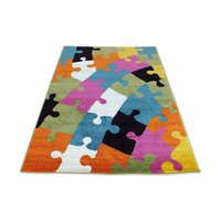 Dětský koberec Puzzle - multicolor