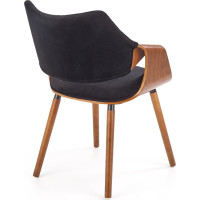 Jídelní židle KIA - černá/ořech