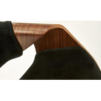 Jídelní židle KIA - černá/ořech