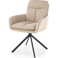 Jídelní otočné křesílko AIDEN - béžové