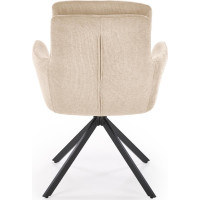 Jídelní otočné křesílko AIDEN - béžové