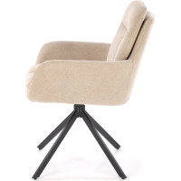 Jídelní otočné křesílko AIDEN - béžové