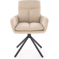 Jídelní otočné křesílko AIDEN - béžové