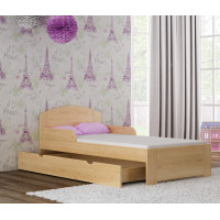 Dětská postel z masivu BIST - 160x80 cm