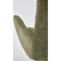 Jídelní otočné křesílko HAYES - olivově zelené