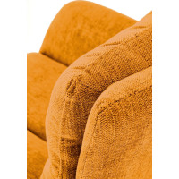 Jídelní otočné křesílko HAYES - hořčicově žluté