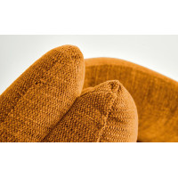 Jídelní otočné křesílko HAYES - hořčicově žluté