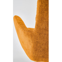 Jídelní otočné křesílko HAYES - hořčicově žluté