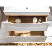 Koupelnová závěsná skříňka pod umyvadlo BÁRA 80 cm