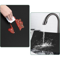 Protiskluzová podložka do zásuvky BARGO 48 x 300 cm - černá