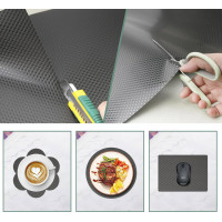 Protiskluzová podložka do zásuvky BARGO 48 x 300 cm - šedá