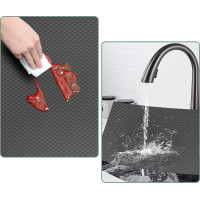 Protiskluzová podložka do zásuvky BARGO 48 x 300 cm - šedá