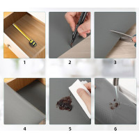 Protiskluzová podložka do zásuvky BARGO 48 x 300 cm - šedá