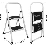 Skládací schůdky STIGE se 2 stupni