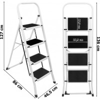 Skládací schůdky STIGE se 4 stupni