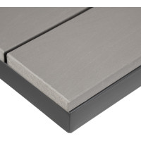 Závěsný stolek na balkon AGATTI BIS STONEWOOD - šedý