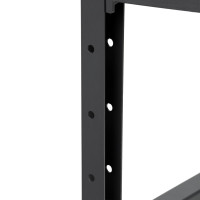 Závěsný stolek na balkon AGATTI BIS STONEWOOD - šedý