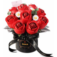 RoboTime 3D skládačka Kytice červených růží