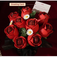 RoboTime 3D skládačka Kytice červených růží