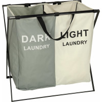 Koš na prádlo - 2 přihrádky
