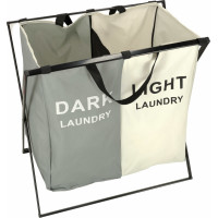 Koš na prádlo - 2 přihrádky