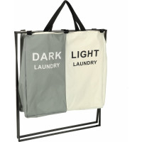Koš na prádlo - 2 přihrádky