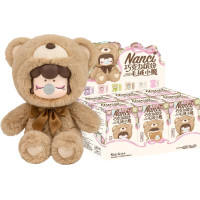 RoboTime Plyšová panenka Nanci Medvídek 1 ks