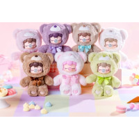 RoboTime Plyšová panenka Nanci Medvídek 1 ks