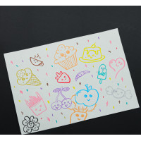 Akrylové voděodolné DIY popisovače - 12 ks