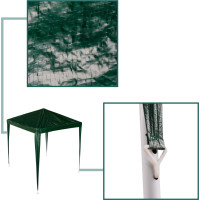 Zahradní altán 2x2 m - zelený