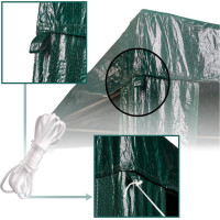 Zahradní altán 2x2 m - zelený