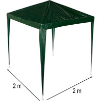 Zahradní altán 2x2 m - zelený