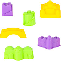 Kreativní sada kinetického písku - Stavba hradu