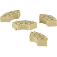 Kreativní sada kinetického písku - Stavba hradu