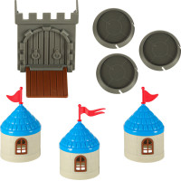 Kreativní sada kinetického písku - Stavba hradu