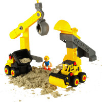 Kreativní sada kinetického písku - Stavba hradu