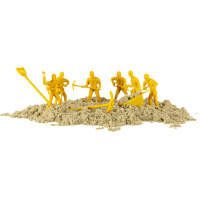 Kreativní sada kinetického písku - Stavba hradu