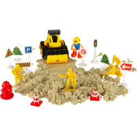 Kreativní sada kinetického písku - Stavba hradu