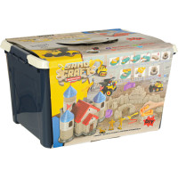 Kreativní sada kinetického písku - Stavba hradu